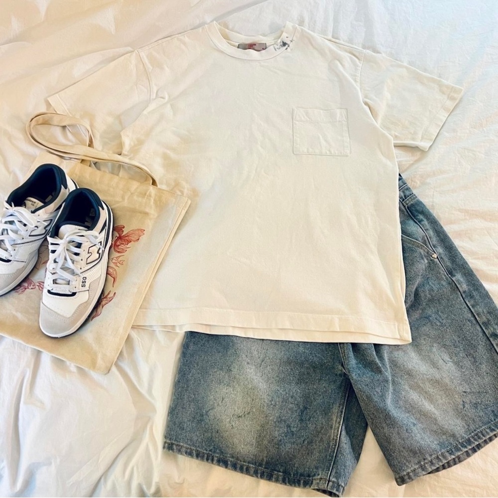 from korea: 8seconds white shirt.